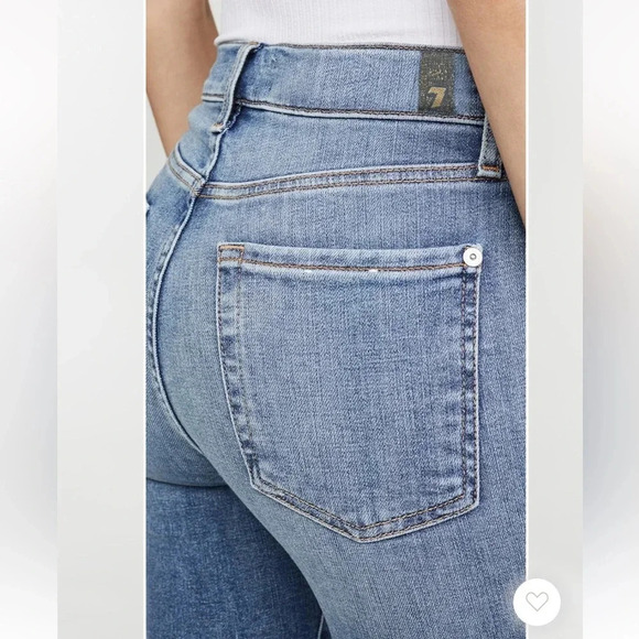 7 For All Mankind b(air) The Ankle Skinny Jeans 27 - Picture 12 of 12